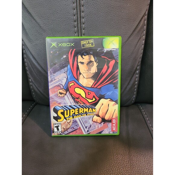 Superman: The Man of Steel for Xbox Original Complete - Picture 1 of 3